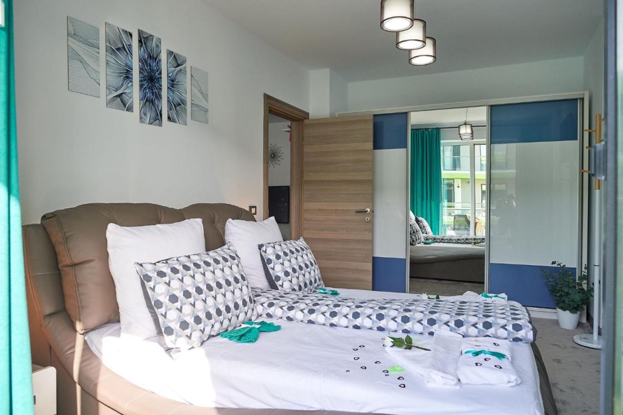 Sonnenstrand Apartment - Spa N Pool Beach Resort Mamaia Kültér fotó