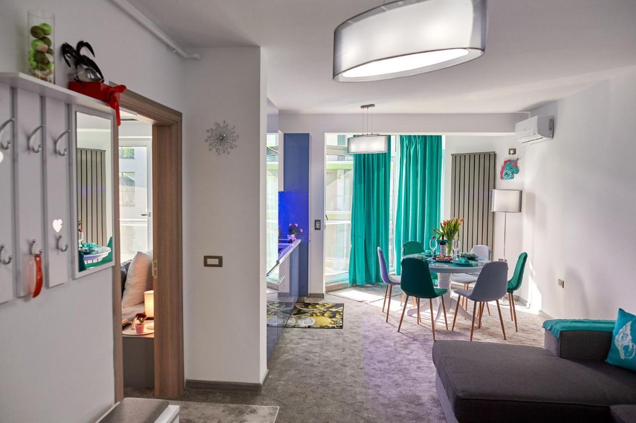Sonnenstrand Apartment - Spa N Pool Beach Resort Mamaia Kültér fotó